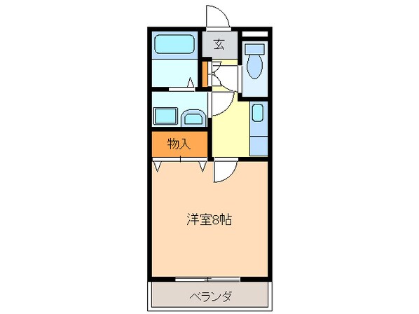 セレーノ西尾の物件間取画像